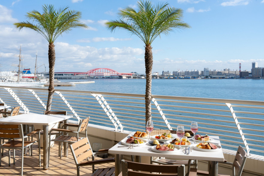 海を望むテラス席イメージ