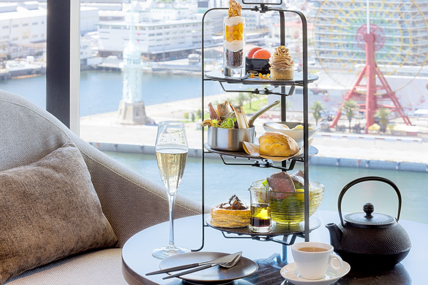 3月末まで提供中のアフタヌーンティーセットイメージ